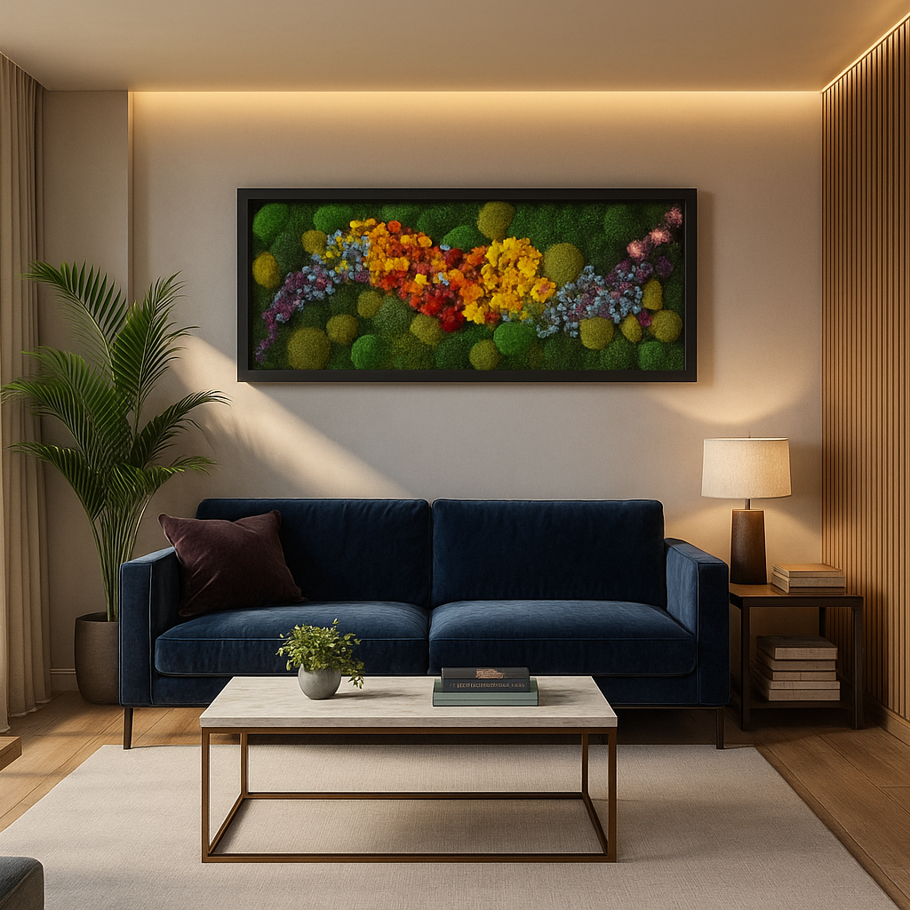 Rainbow | Moss Wall Art