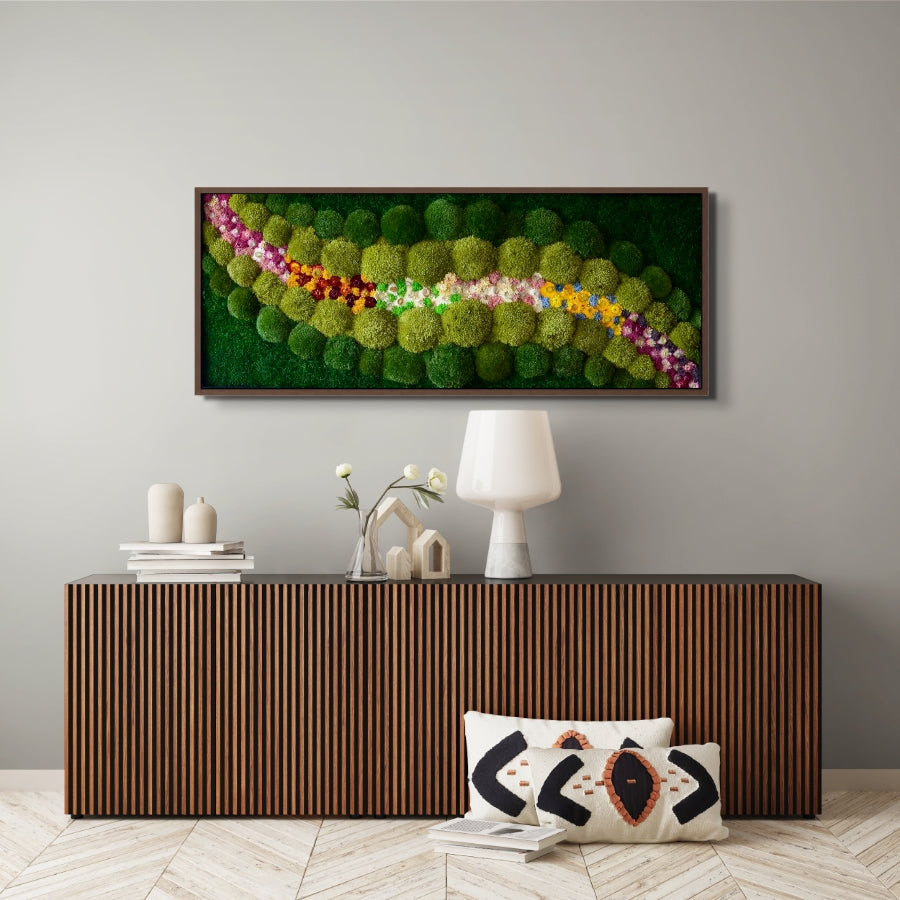 Flower Edition | Moss Wall Art