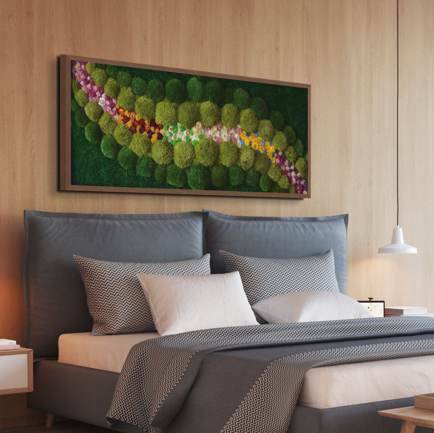 Flower Edition | Moss Wall Art