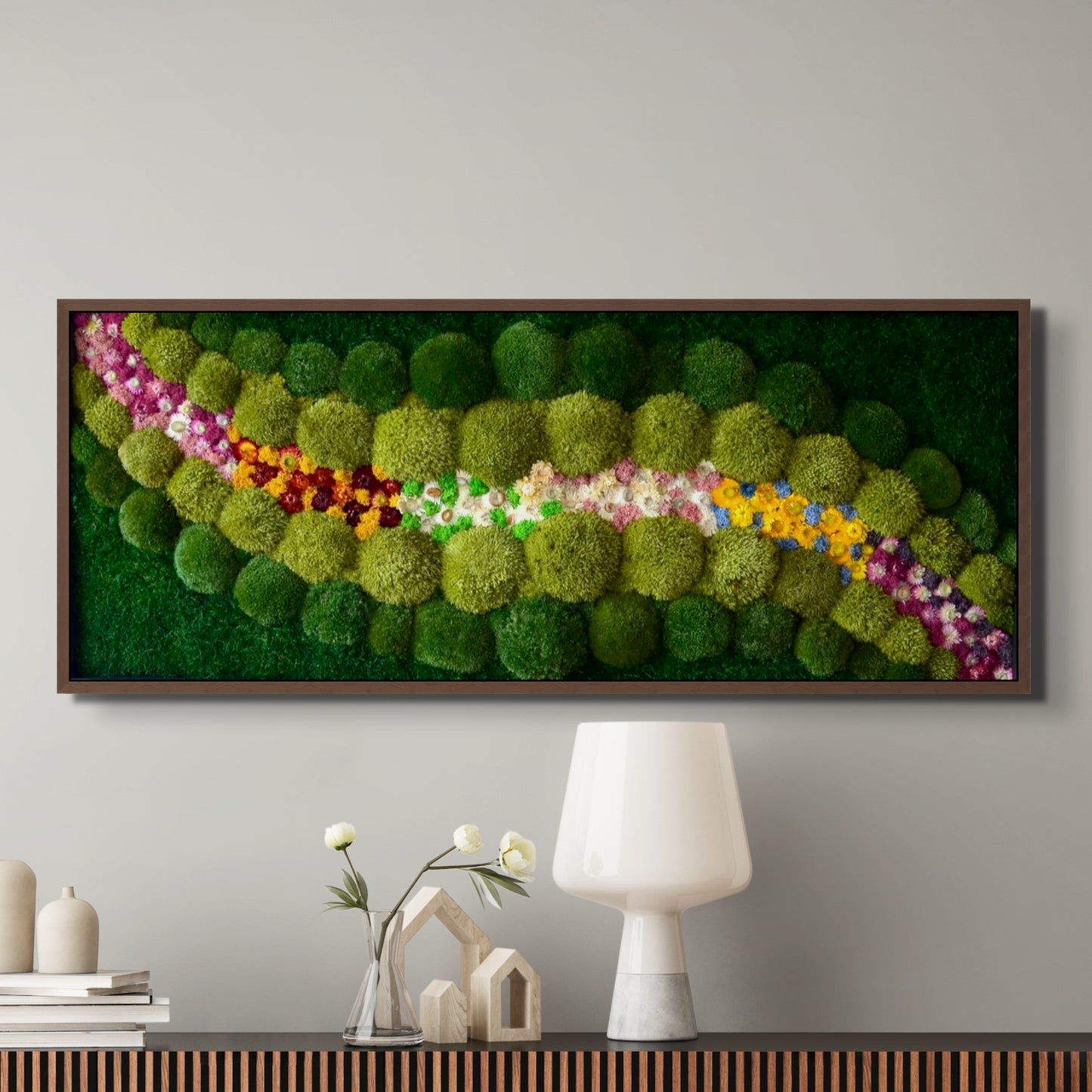 Flower Edition | Moss Wall Art