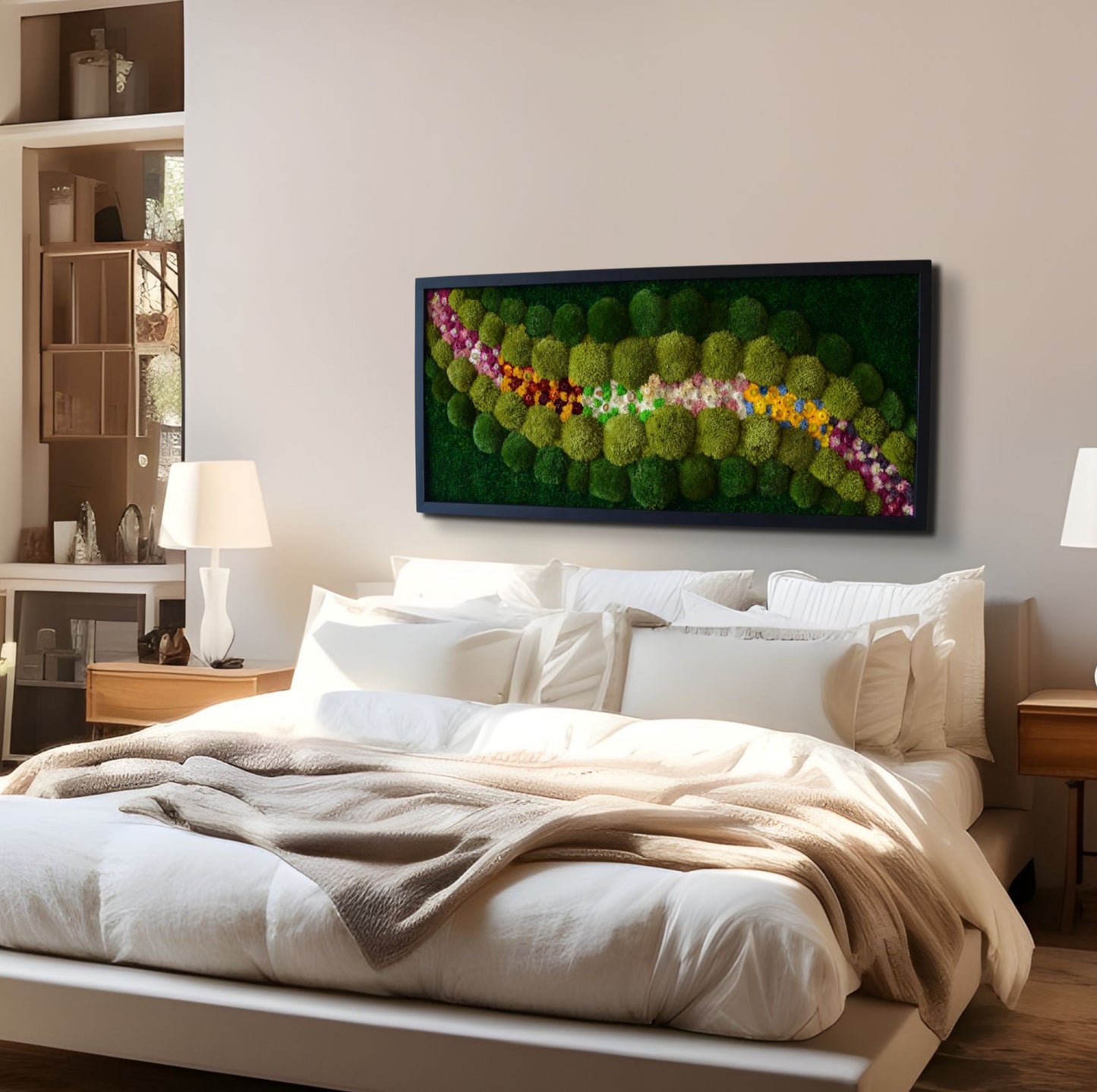 Flower Edition | Moss Wall Art