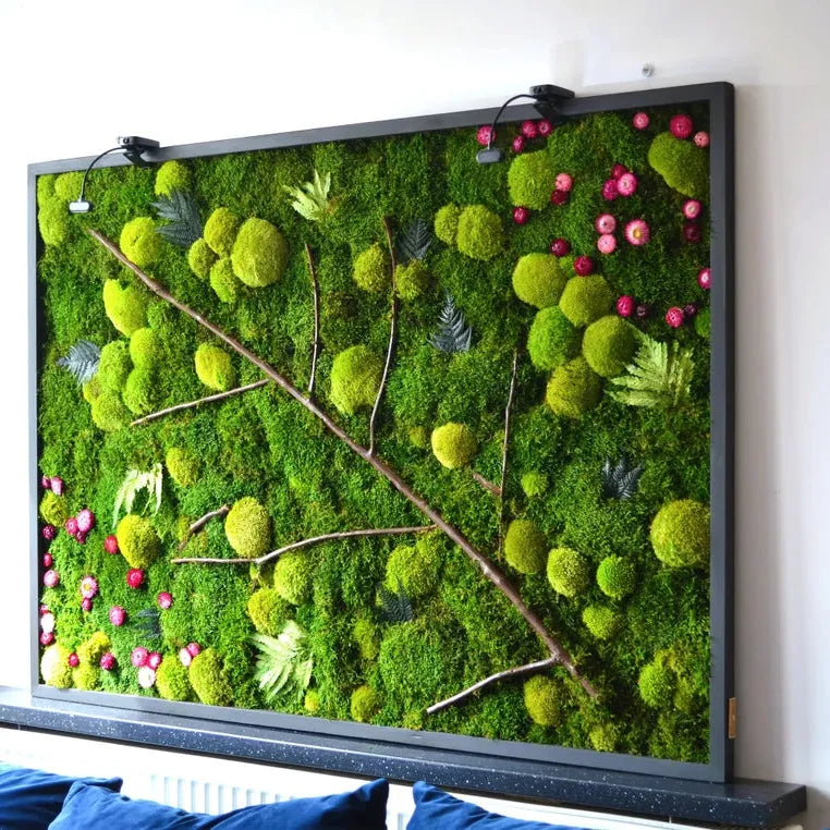 Lovely Green | Moss Wall Art