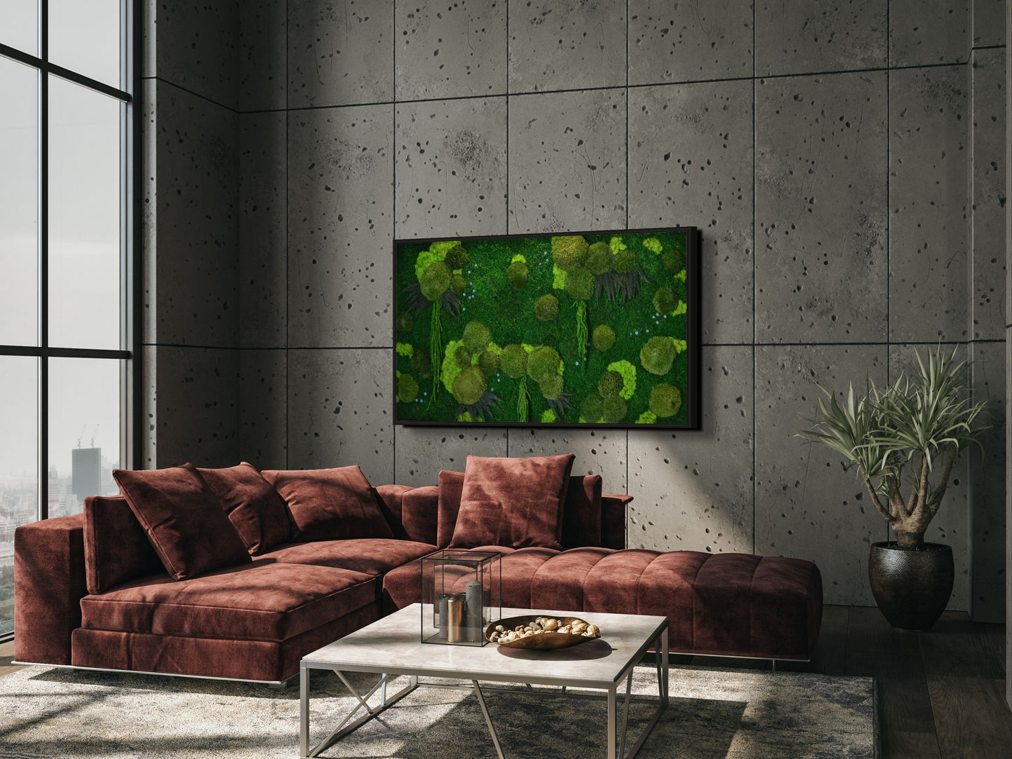 TERRA X MOSS ART (Without lamp)