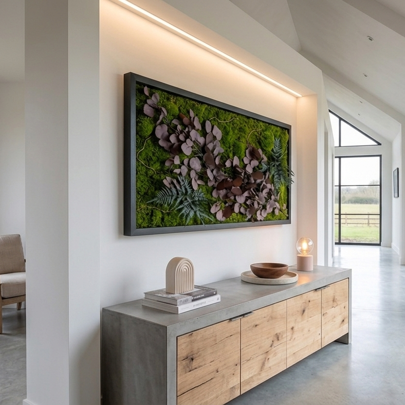 Luxury Penthouse Interior Trends for 2026: Organic Moss Wall Installations