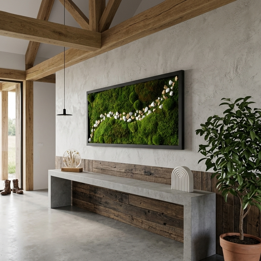 Best Moss Wall Art Ideas for Luxury Living Rooms in the USA