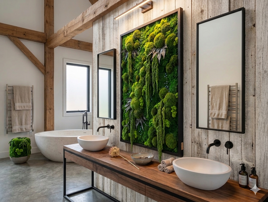 Why Americans Are Choosing Preserved Moss Wall Art Over Traditional Paintings