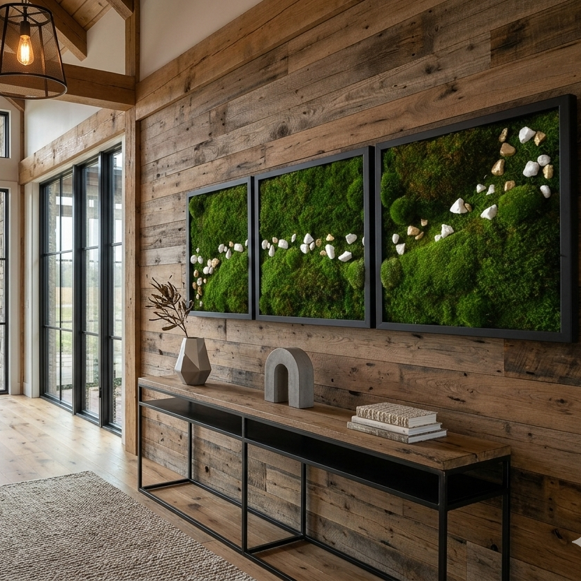 How to Style Moss Wall Art in Small Apartments