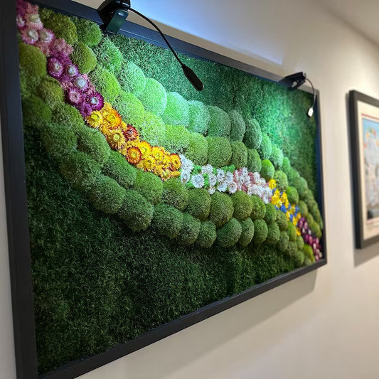 Scandinavian Luxury Meets Nature: The Rise of Nordic Moss Art in American Homes