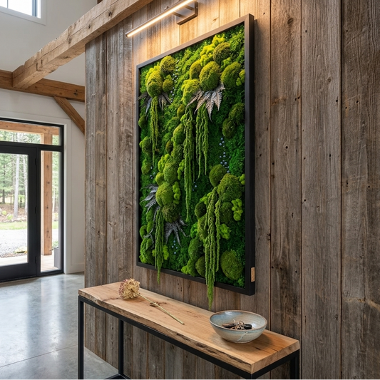 TERRA X MOSS ART  (Without lamp)