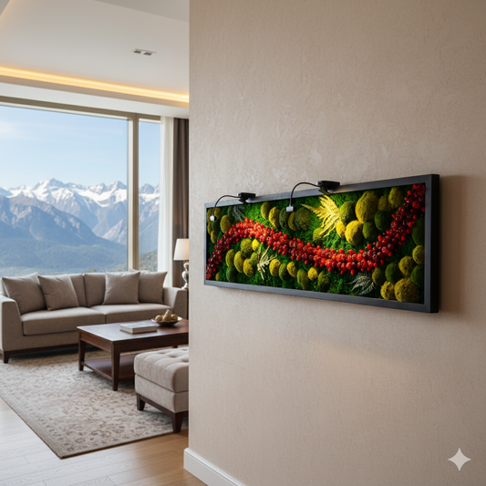 Ruby | Moss Wall Art