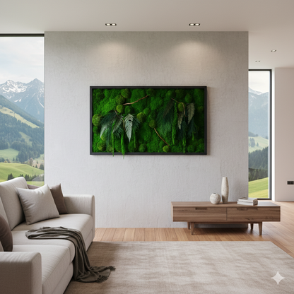 Botanic | Moss Wall Art