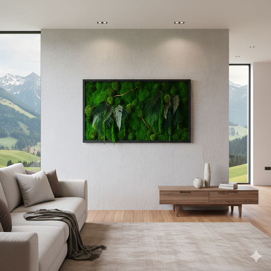 Botanic | Moss Wall Art