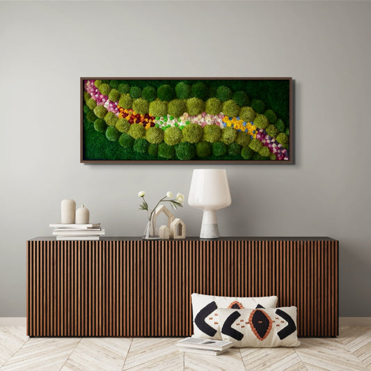 Flower Edition | Moss Wall Art