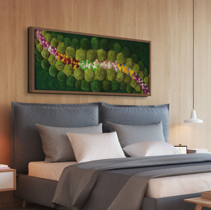 Flower Edition | Moss Wall Art