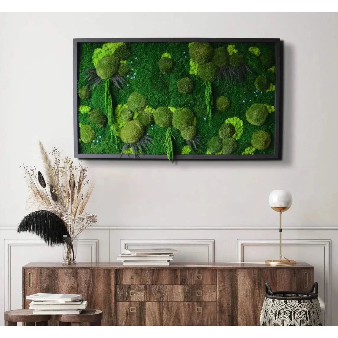 decoration made of moss