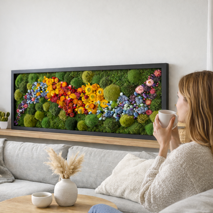 Rainbow | Moss Wall Art