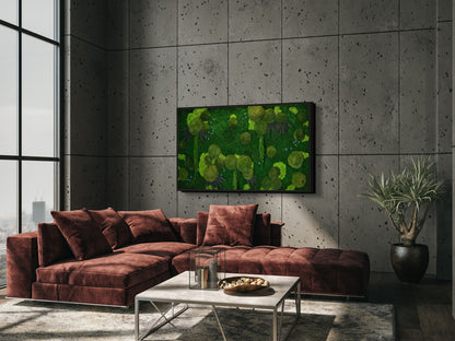 TERRA X MOSS ART  (Without lamp)